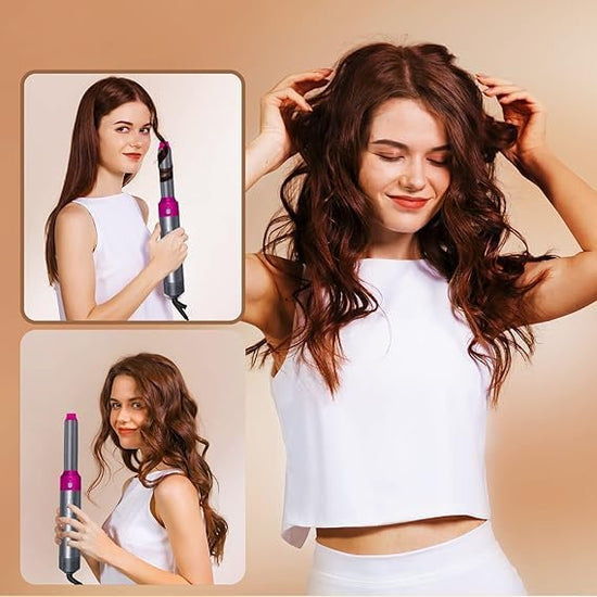 Hot Air Brush 5 in 1 Hot Air Brush Hair Dryer